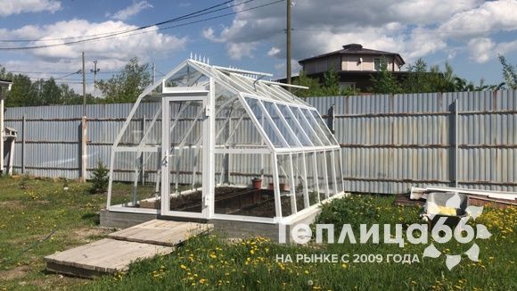 Теплица Рада Исеть под стекло 3х4 метра
